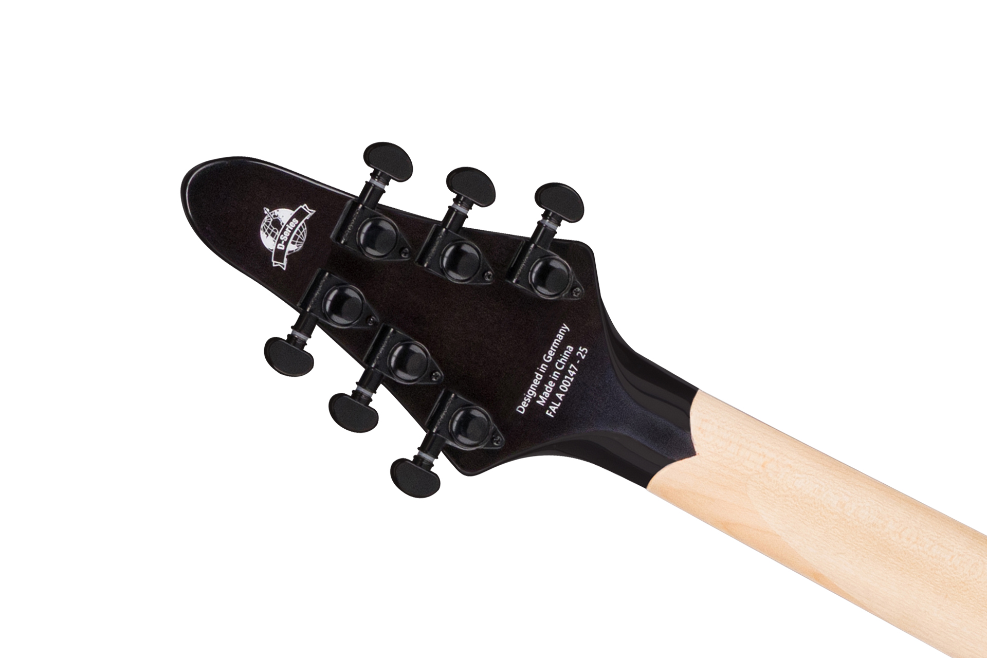 Artist Line Breaker WH-1 - Nirvana Black Transparent High Polish E-Gitarre